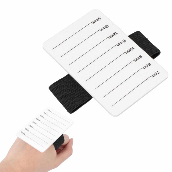 Acrylic Hand-Held Lash Extension Pallet Holder